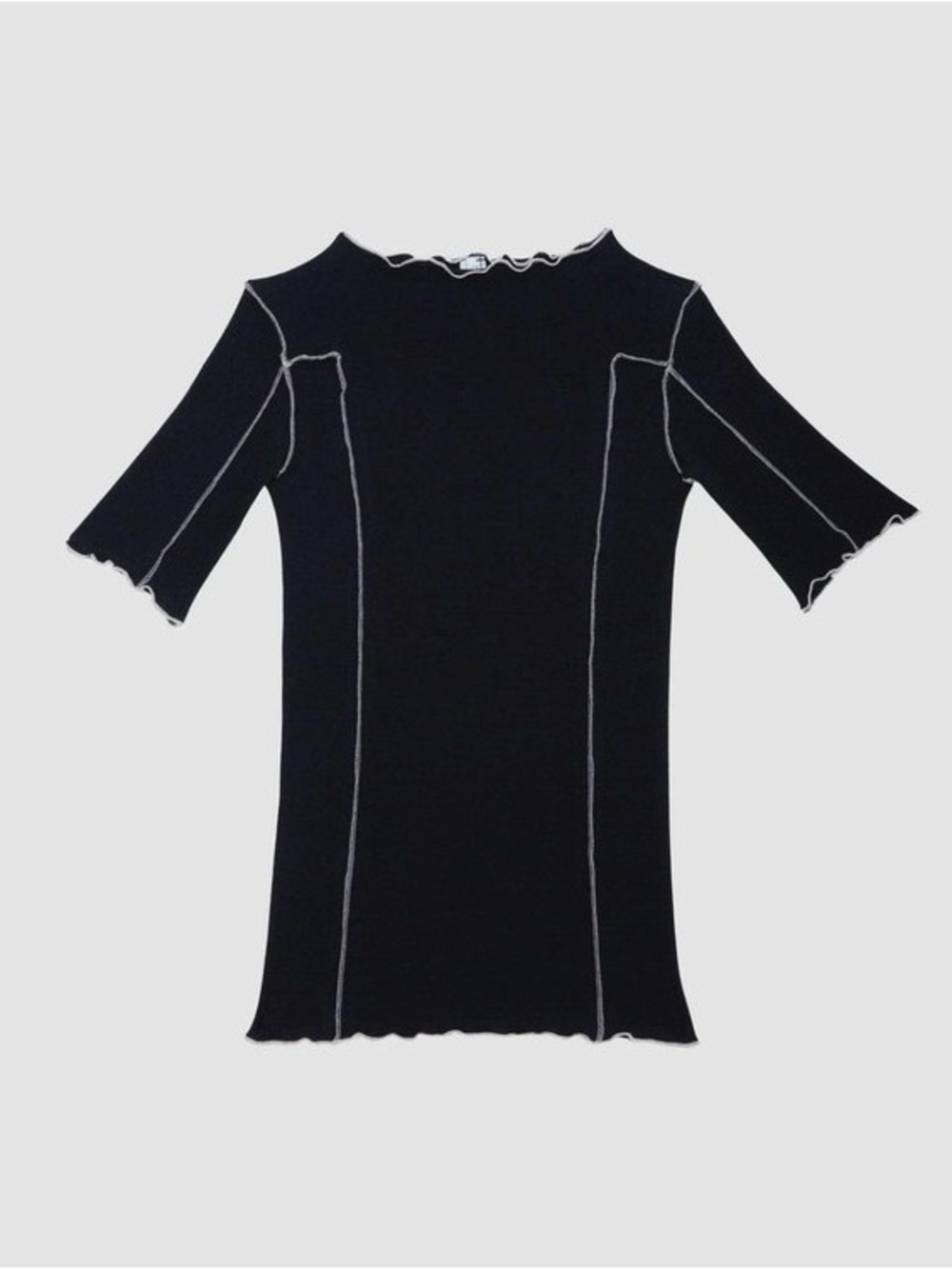 Baserange Omato Tee - Black & White